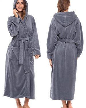 Fluffy Terry Towel Gown 16